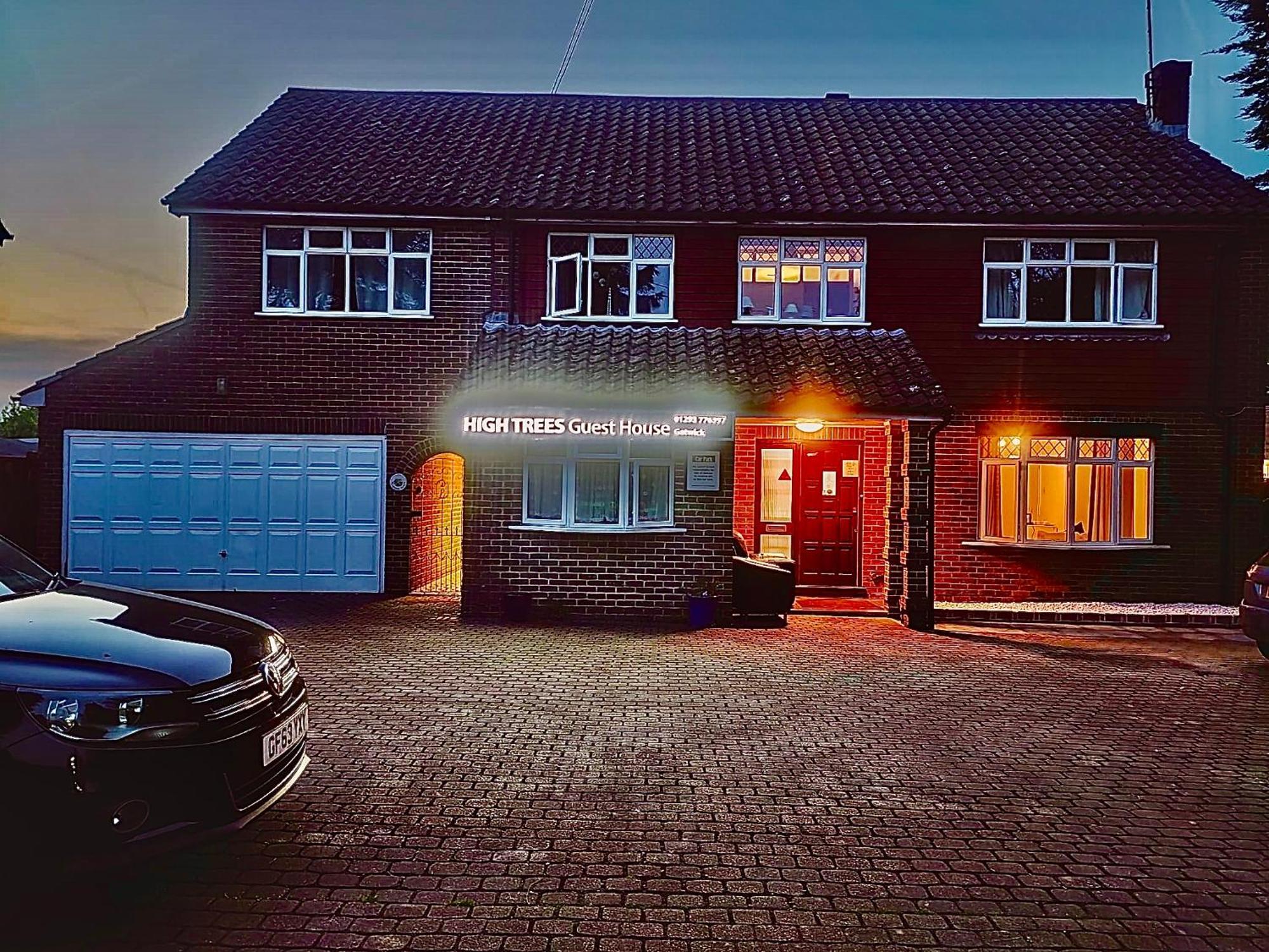 High Trees Guest House Gatwick Horley Exterior photo