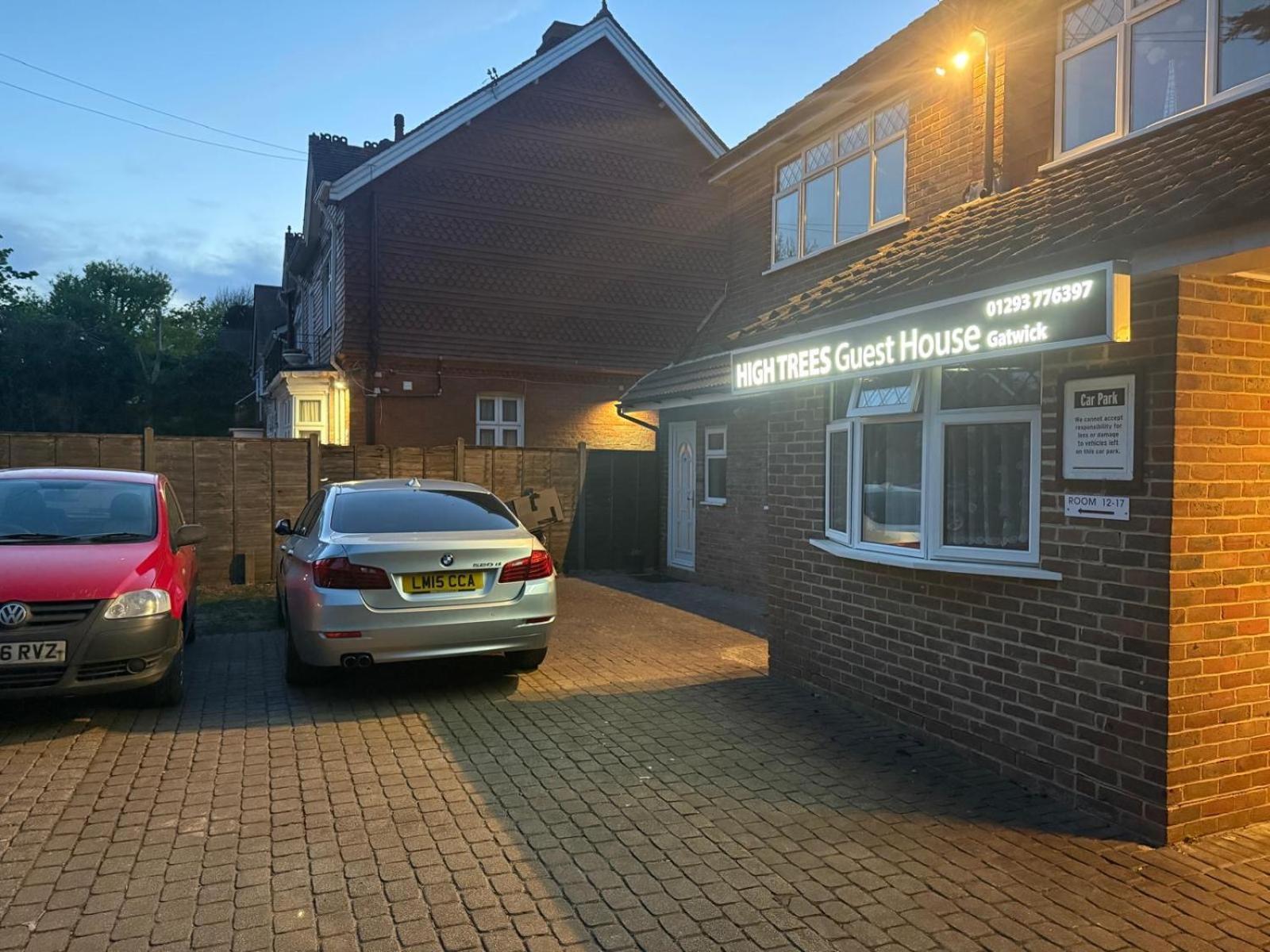 High Trees Guest House Gatwick Horley Exterior photo
